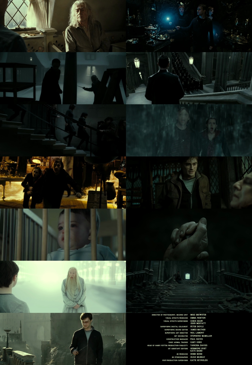 Harry Potter and the Deathly Hallows: Part 2 (2011) 1080p | 720p | 480p BluRay [Hindi (हिन्दी) + English] DD5.1 HEVC ESub Screenshots
