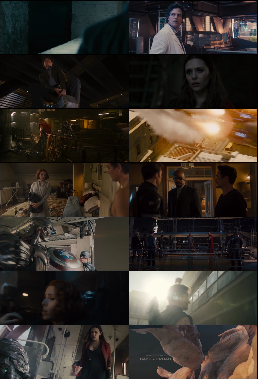 Avengers: Age of Ultron (2015) 1080p | 720p | 480p BluRay [Hindi (हिन्दी) + English] DD5.1 ESub Screenshots