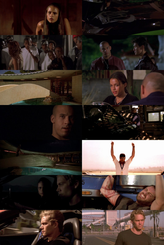 The Fast and the Furious (2001) 1080p | 720p | 480p BluRay [Hindi (हिन्दी) + English] DD5.1 ESub Screenshots