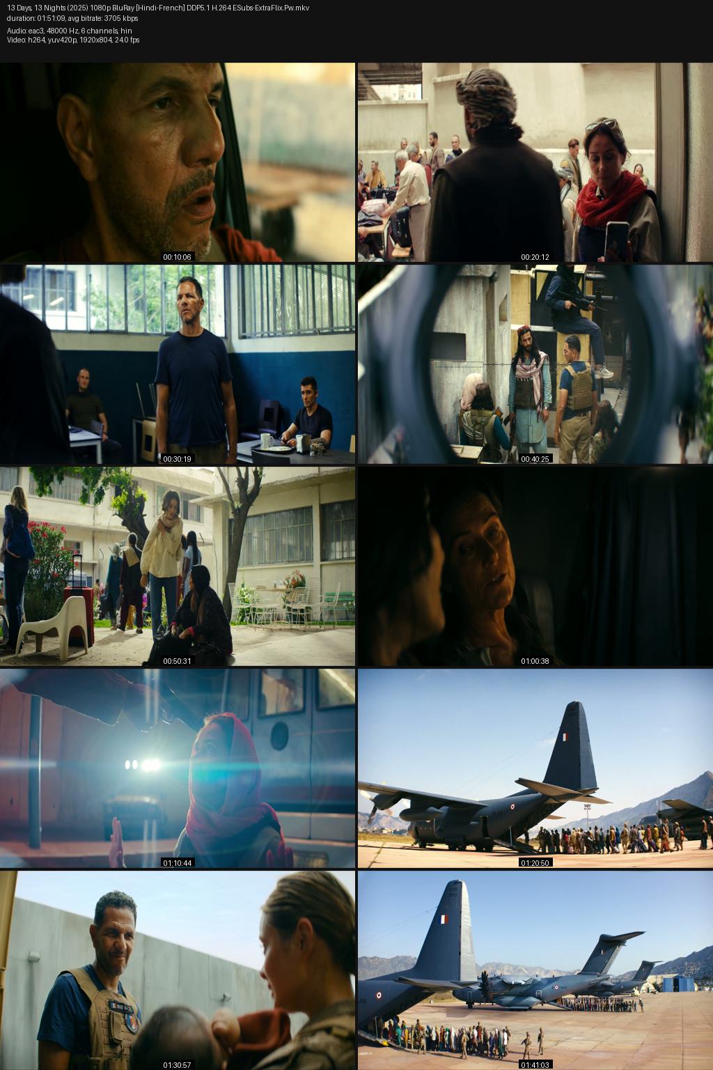 13 Days, 13 Nights (2025) [Hindi-French] 1080p 720p 480p BluRay ESubs Screenshots