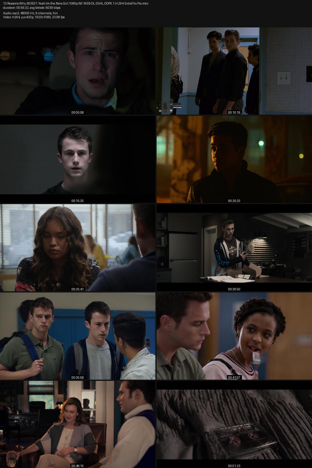 13 Reasons Why Season 3 (2019) [Hindi-English] 1080p 720p 480p Netflix WEB-DL ESubs Screenshots