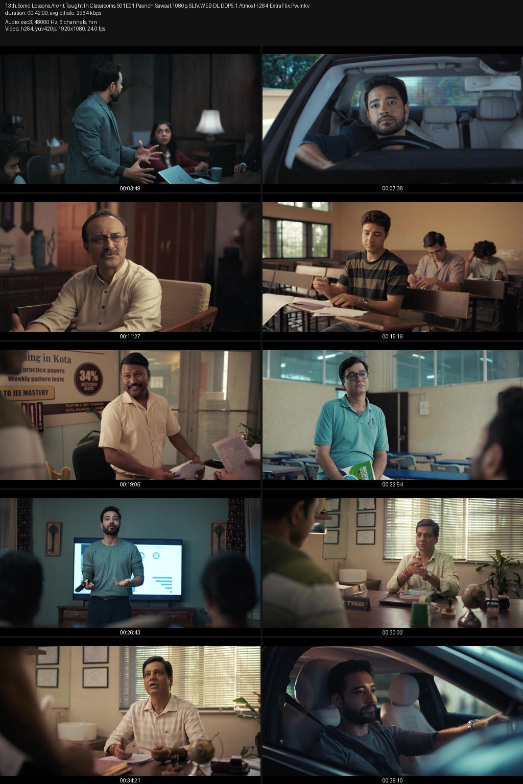 13th: Some Lessons Aren’t Taught in Classrooms Season 1 (2025) [Hindi] 4K 2160p 1080p 720p 360p SonyLIV WEB-DL ESub Screenshots
