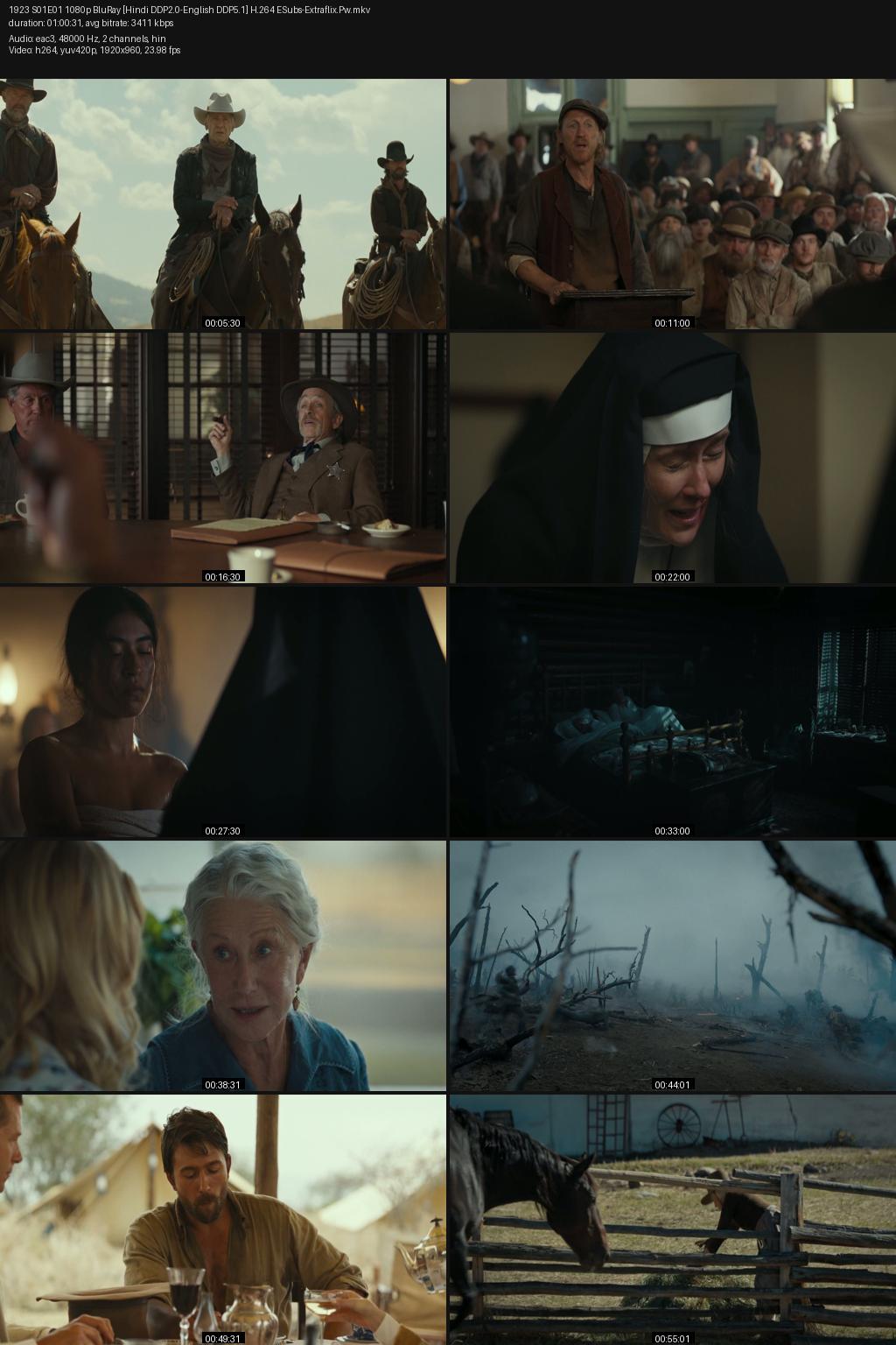 1923 Season 1 (2022) [Hindi-English] 1080p 720p 480p BluRay ESubs Screenshots