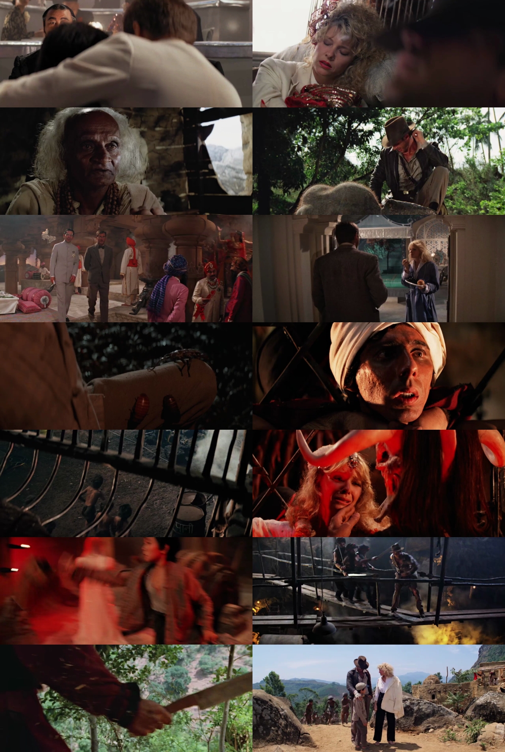 Indiana Jones and the Temple of Doom (1984) 1080p | 720p | 480p BluRay [Hindi (हिन्दी) + English] DD5.1 ESub Screenshots