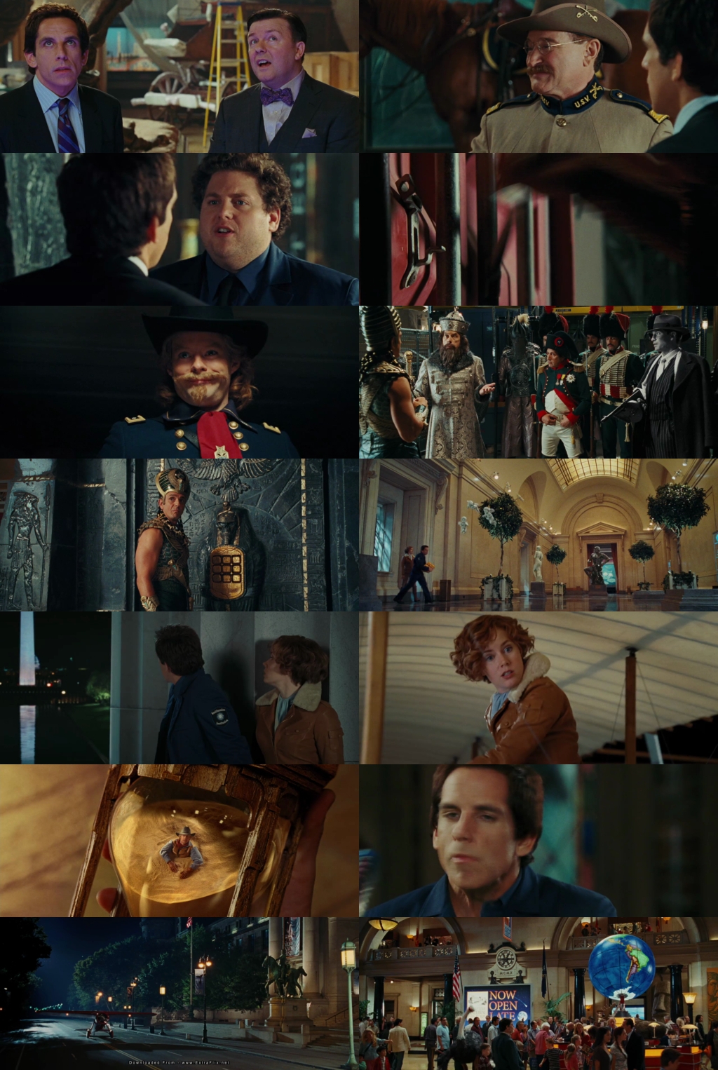 Night at the Museum: Battle of the Smithsonian (2009) 1080p | 720p | 480p BluRay [Hindi (हिन्दी) + English] DD5.1 HEVC ESub Screenshots