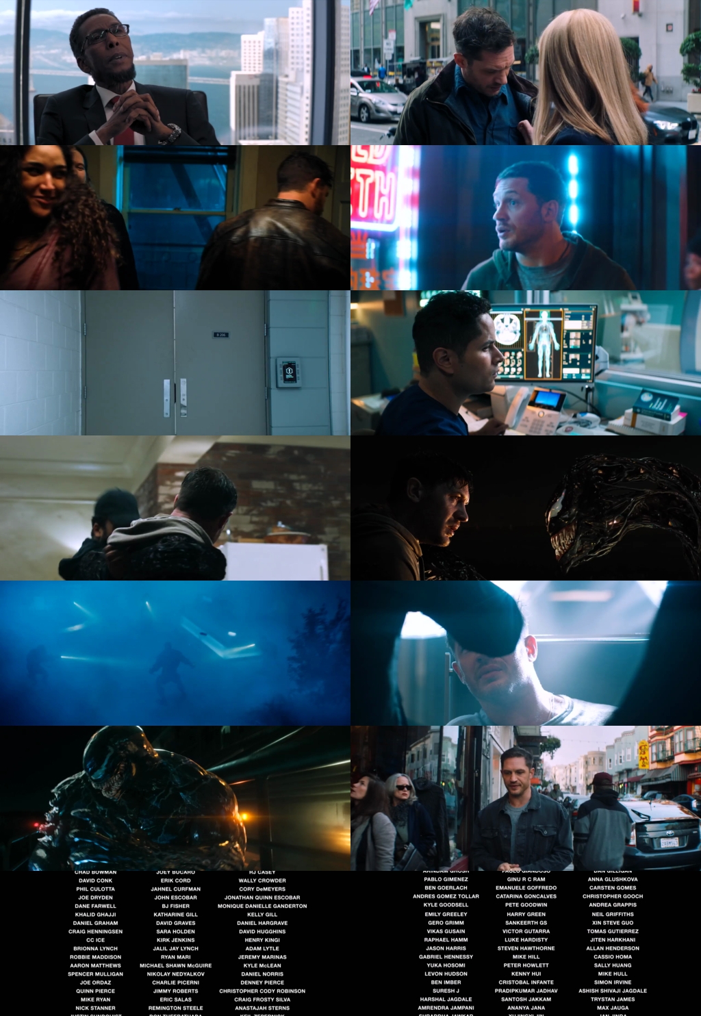 Venom (2018) 1080p | 720p | 480p BluRay [Hindi (हिन्दी) + English] DD5.1 ESub Screenshots