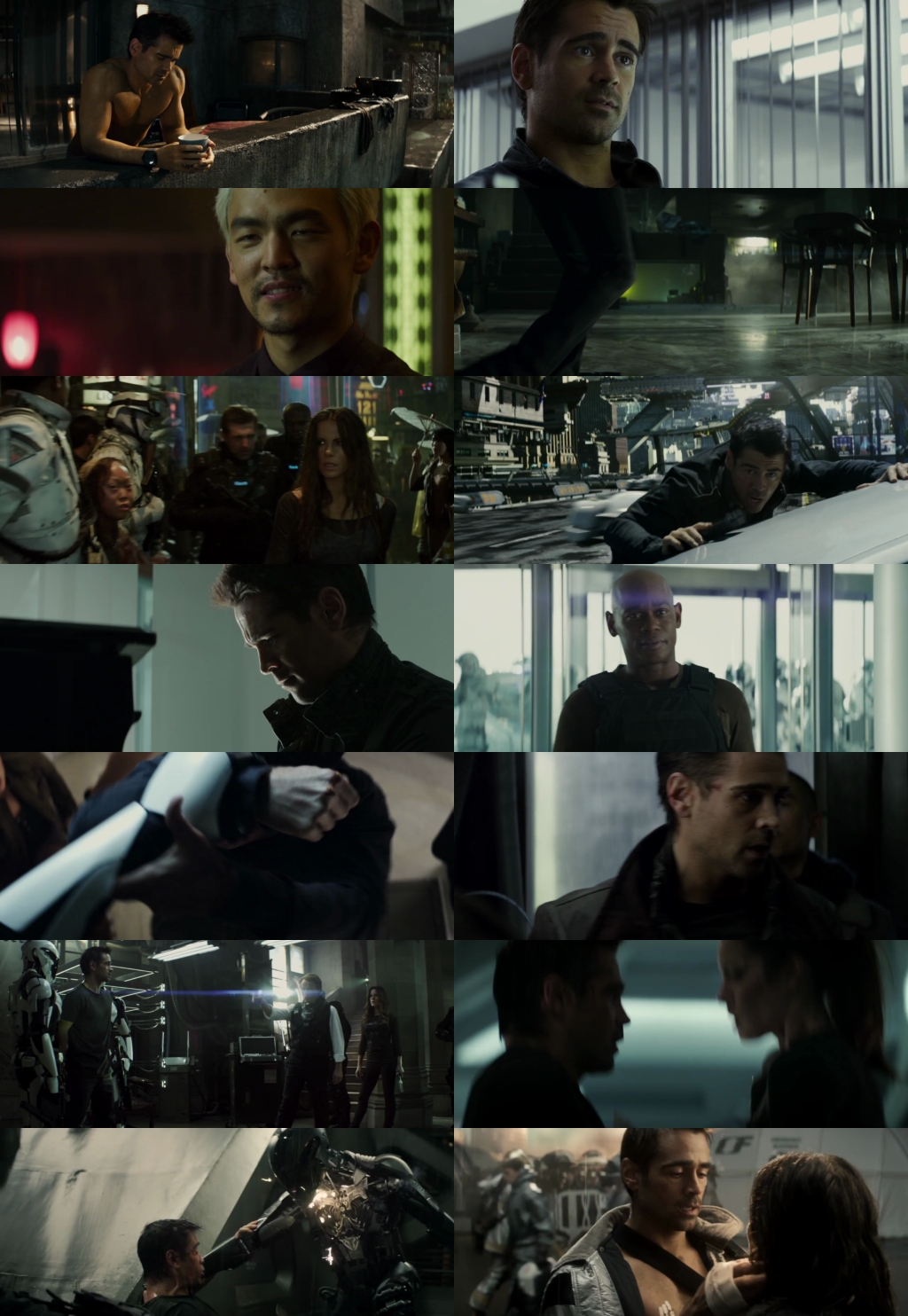 Total Recall (2012) 1080p | 720p | 480p BluRay [Hindi (हिन्दी) + English] DD5.1 HEVC ESub Screenshots