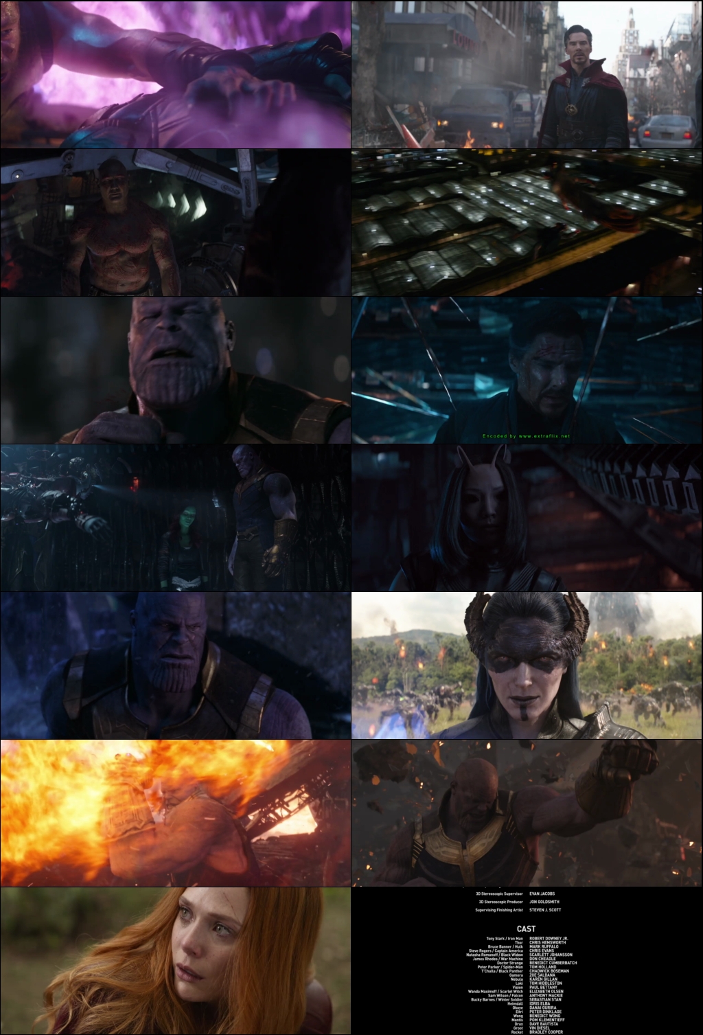 Avengers: Infinity War (2018) 1080p | 720p | 480p BluRay [Hindi (हिन्दी) + English] DD5.1 ESub Screenshots