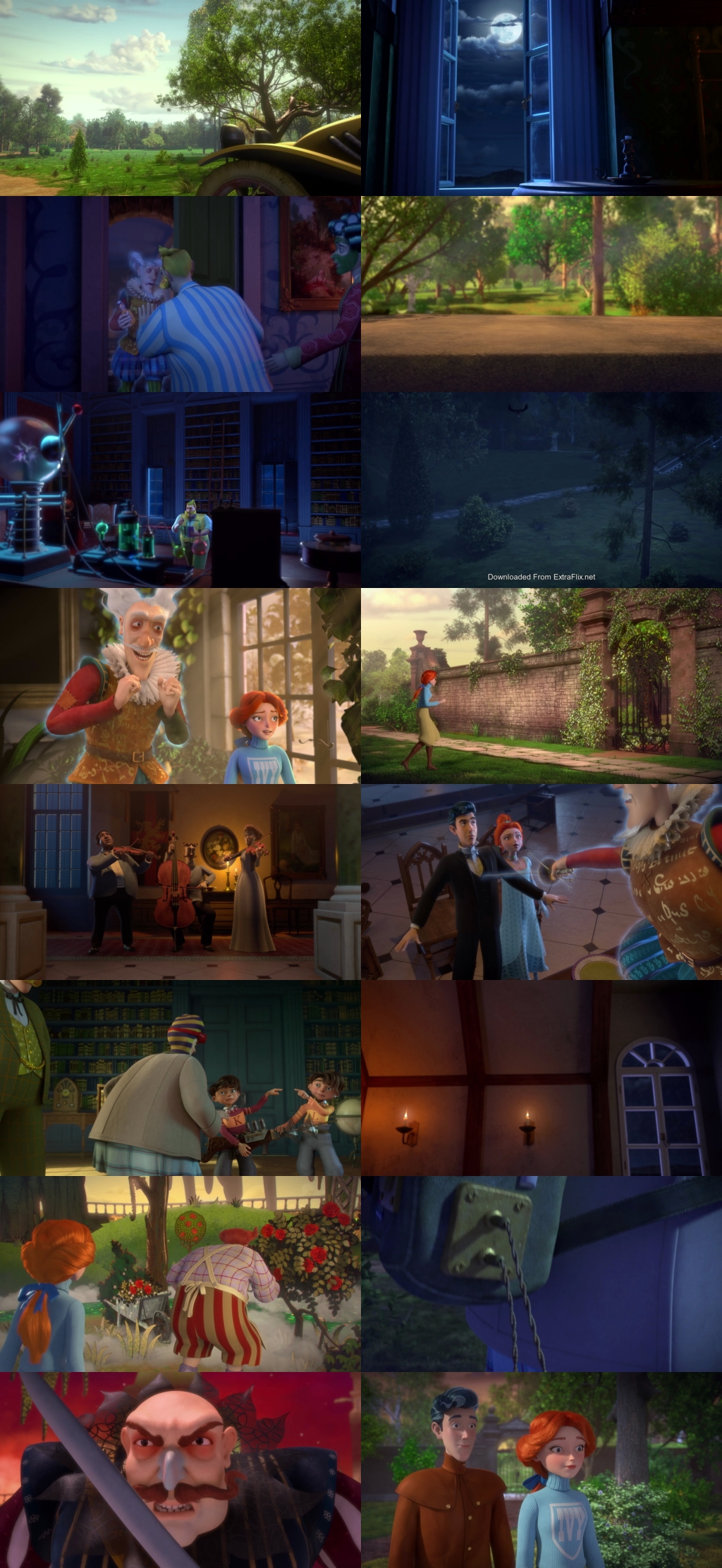 The Canterville Ghost (2023) 1080p | 720p | 480p WEB-HDRip [Hindi (हिन्दी) + English] DD5.1 ESub Screenshots