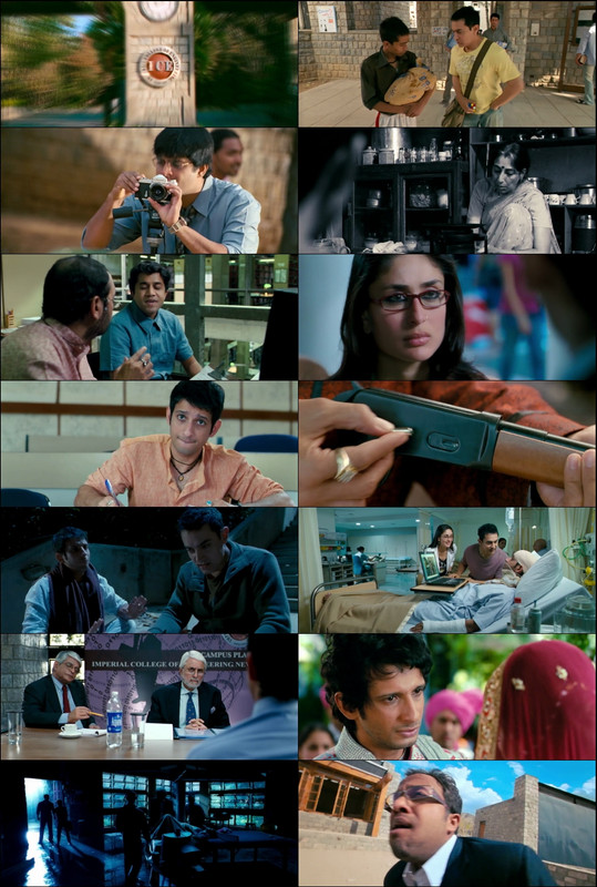 3 Idiots (2009) 1080p | 720p | 480p BluRay [Hindi (हिन्दी)] DD5.1 ESub Screenshots