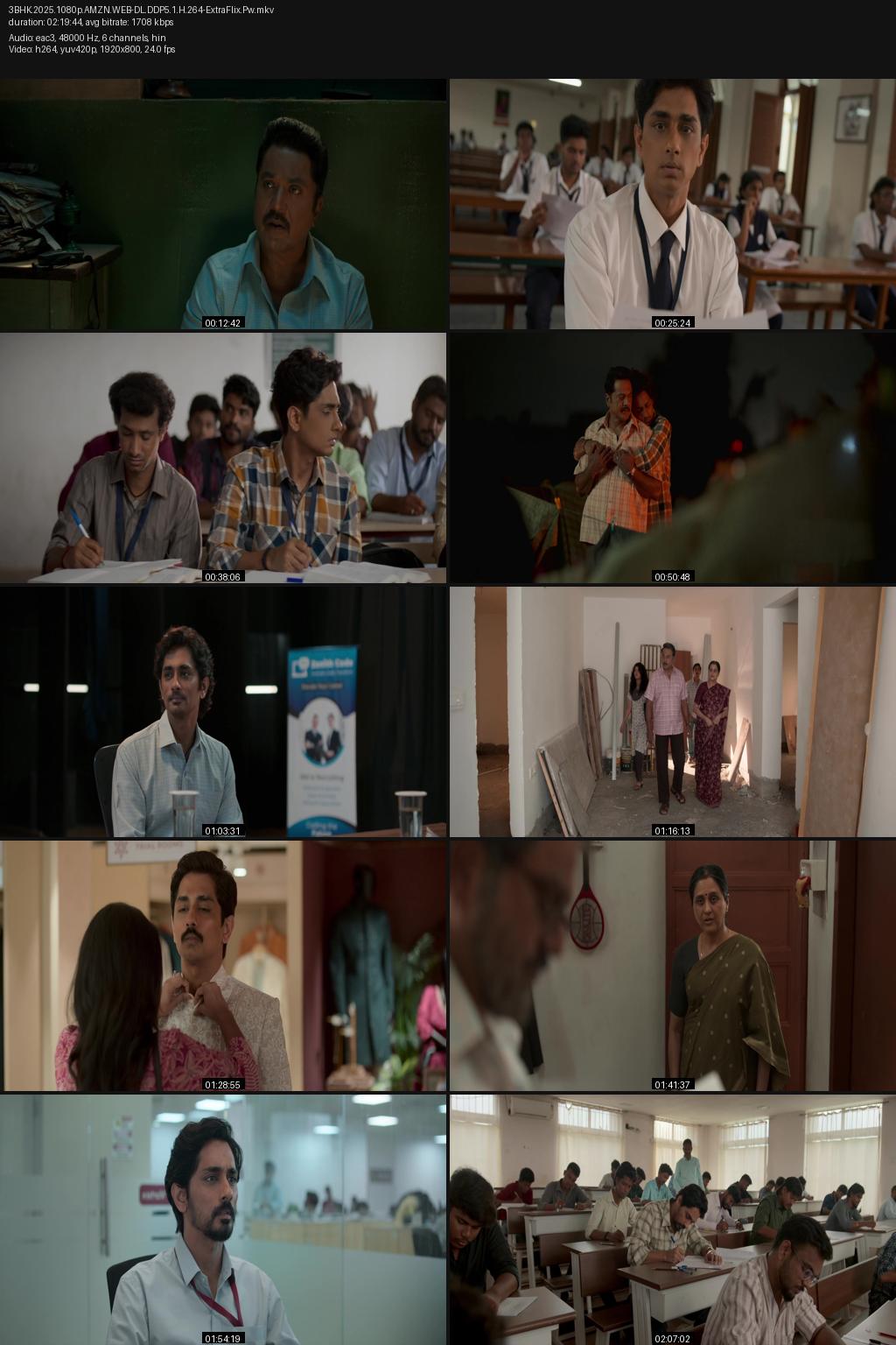 3BHK (2025) Hindi 1080p 720p 480p Amazon WEB-DL ESub Screenshots