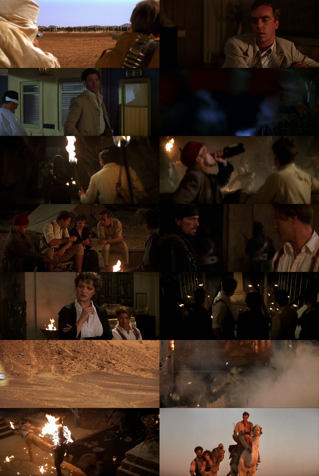 The Mummy (1999) 1080p | 720p | 480p BluRay [Hindi (हिन्दी) + English] DD5.1 ESub Screenshots