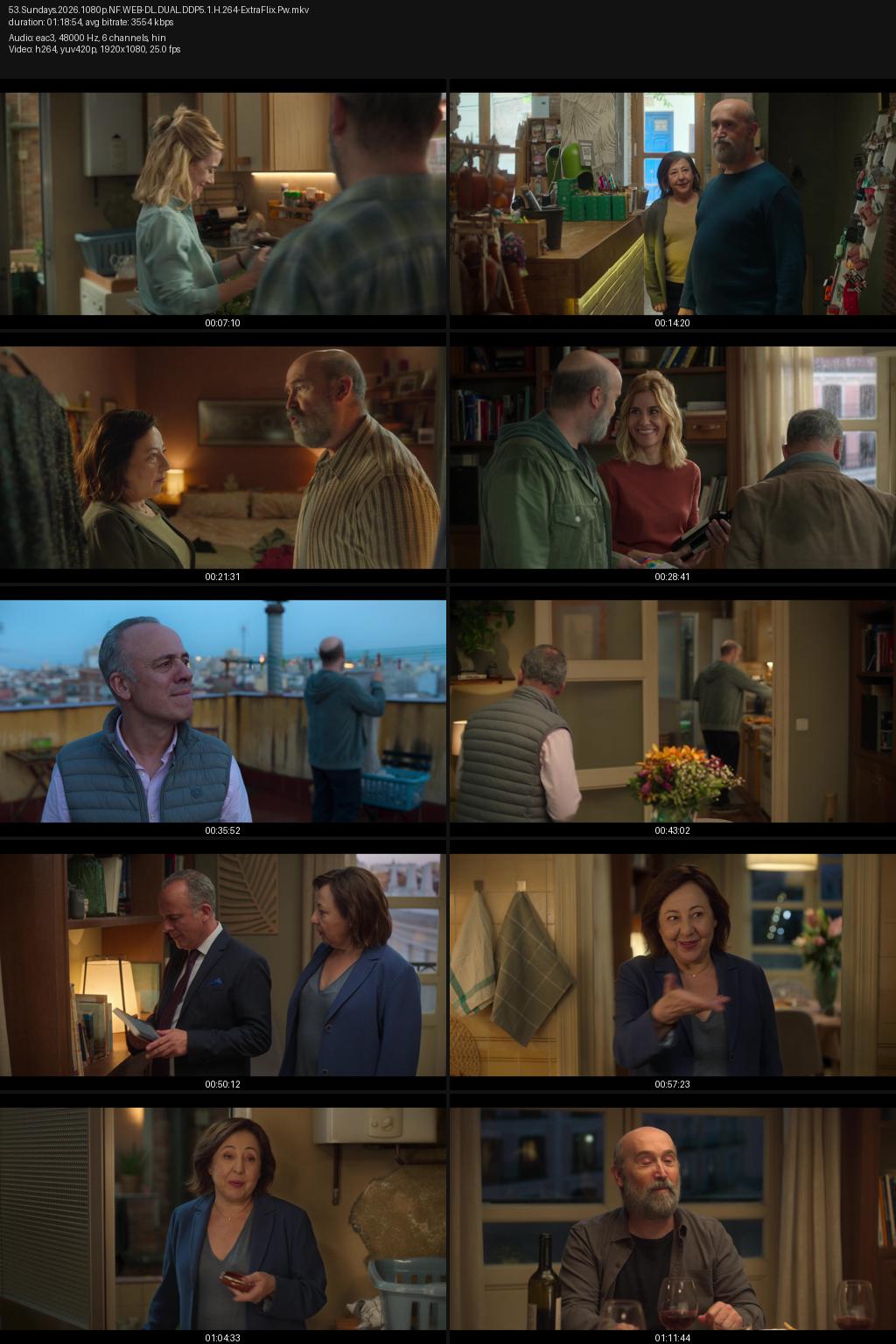 53 Sundays aka 53 domingos (2026) [Hindi-Spanish] 1080p 720p 480p Netflix WEB-DL ESubs Screenshots