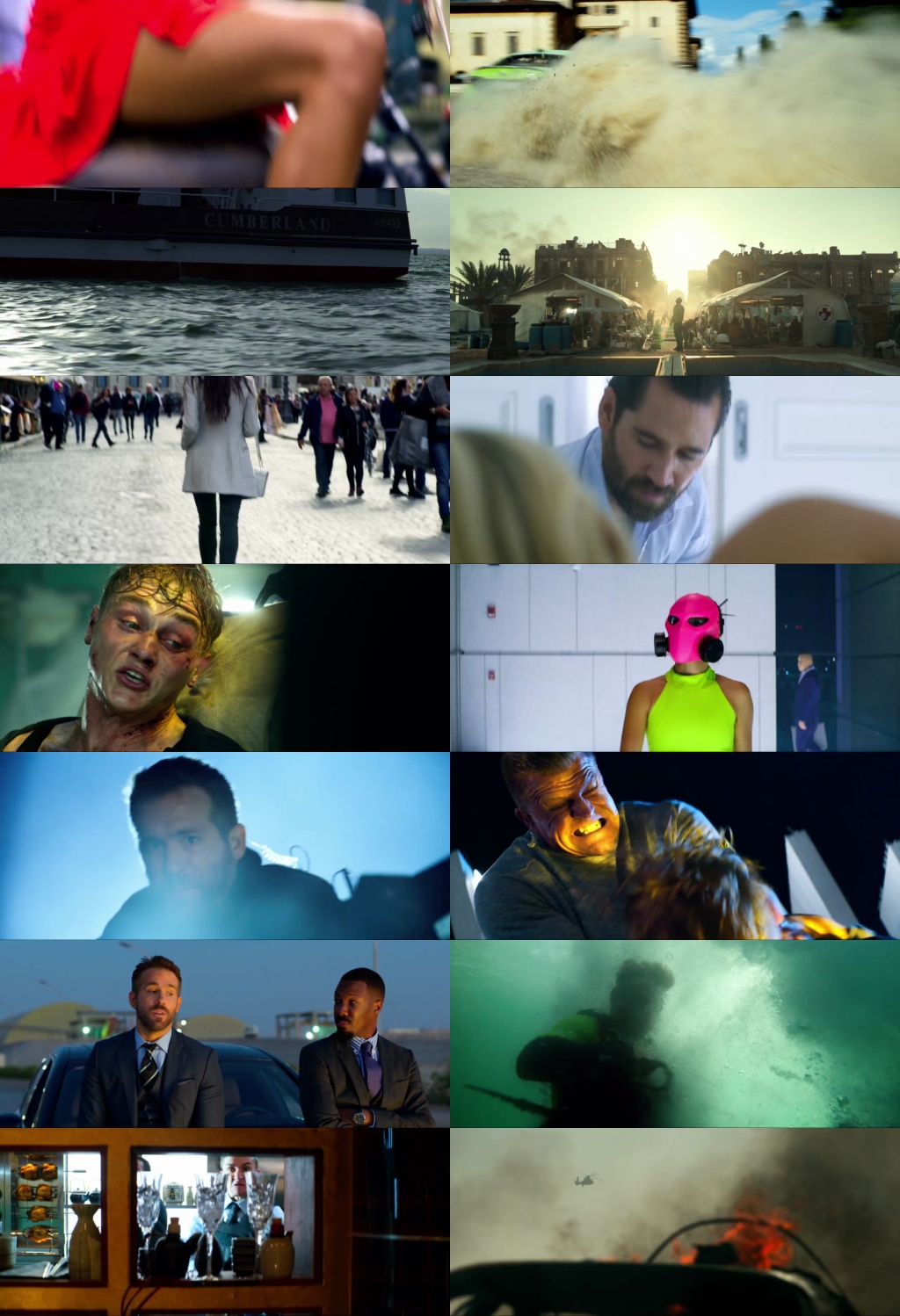 6 Underground (2019) 1080p | 720p | 480p BluRay [Hindi (हिन्दी) + English] DD5.1 ESub Screenshots