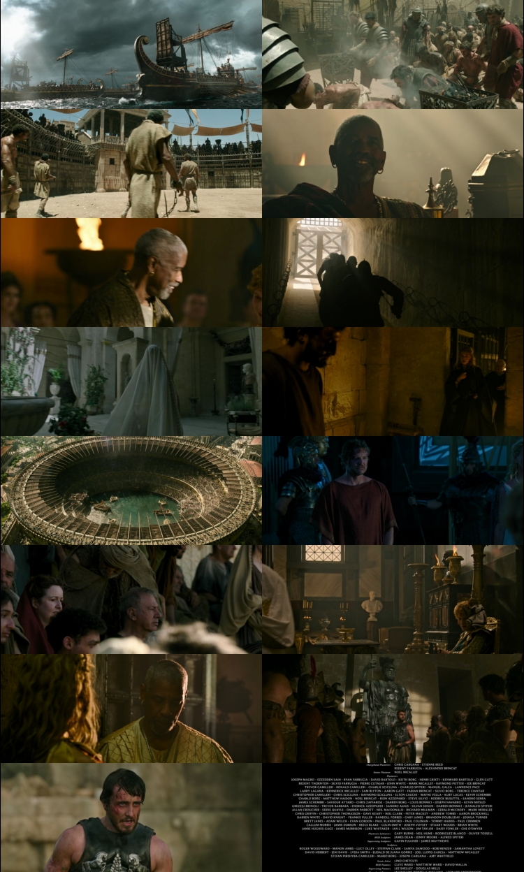Gladiator ii (2024) 1080p | 720p | 480p WEB-HDRip [Hindi (हिन्दी) + English] DD5.1 ESub Screenshots