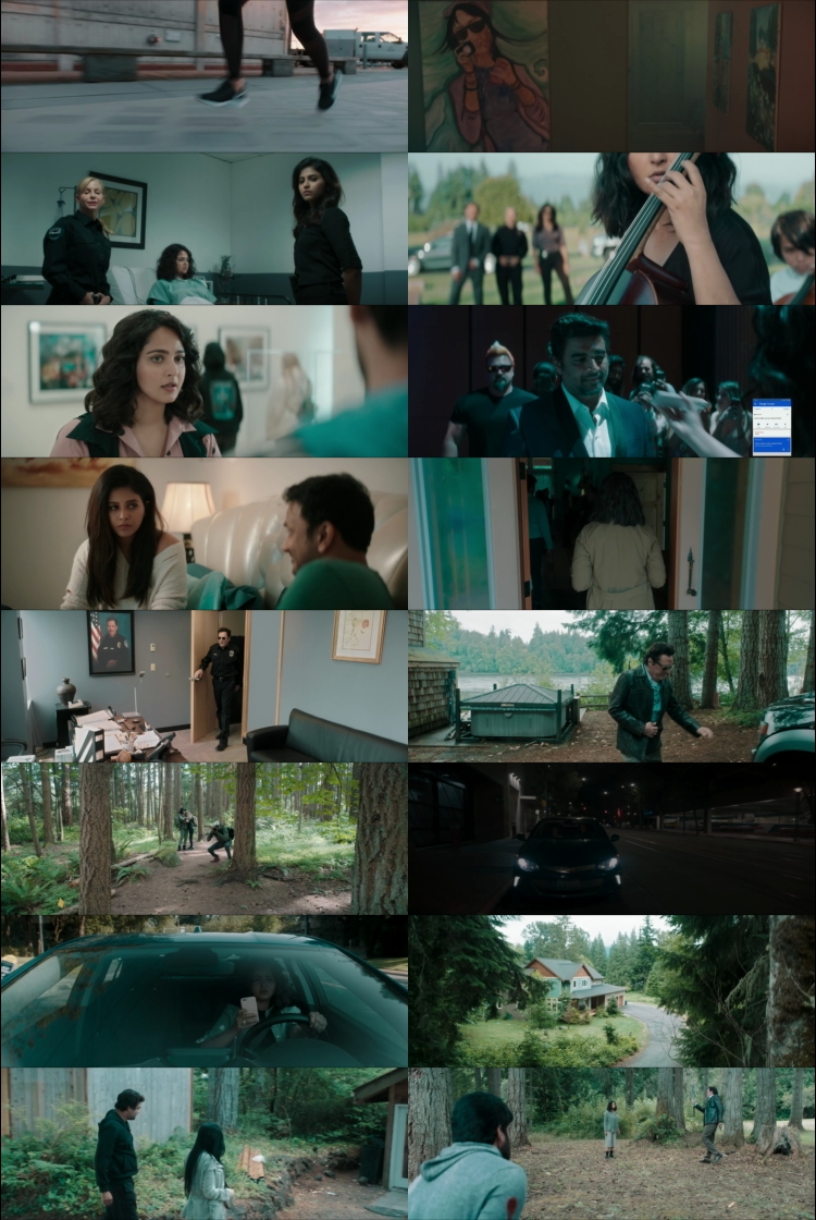 Nishabdham (2020) 1080p | 720p | 480p WEB-HDRip [Hindi (हिन्दी) + Telugu] DD5.1 ESub Screenshots