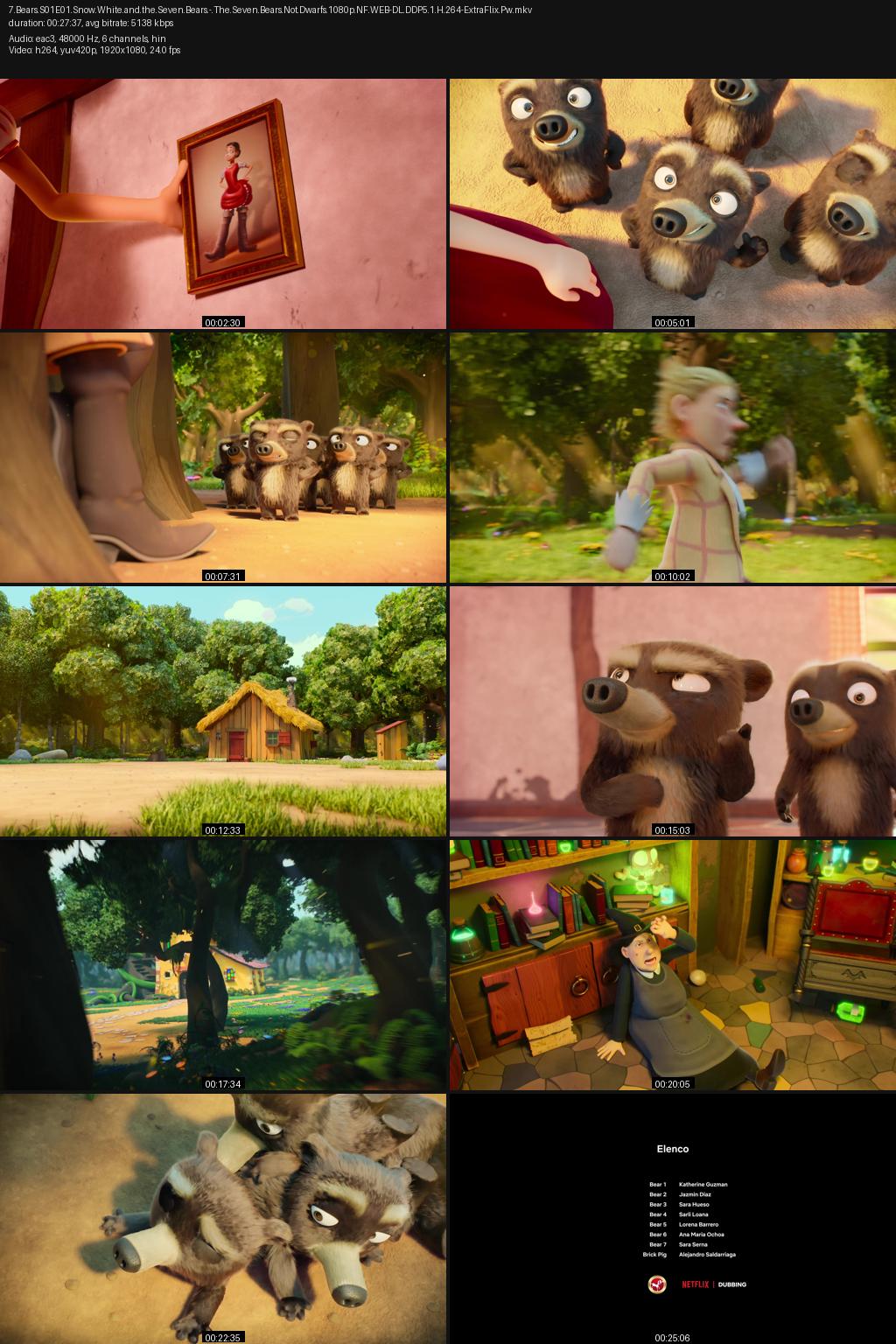 7 Bears aka Les 7 Ours Season 1 (2025) 1080p | 720p | 480p Netflix WEB-DL [Hindi-English] ESubs Screenshots