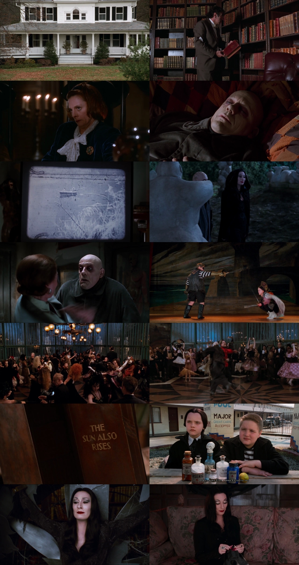 The Addams Family (1991) 1080p | 720p | 480p BluRay [Hindi (हिन्दी) + English] DD5.1 ESub Screenshots