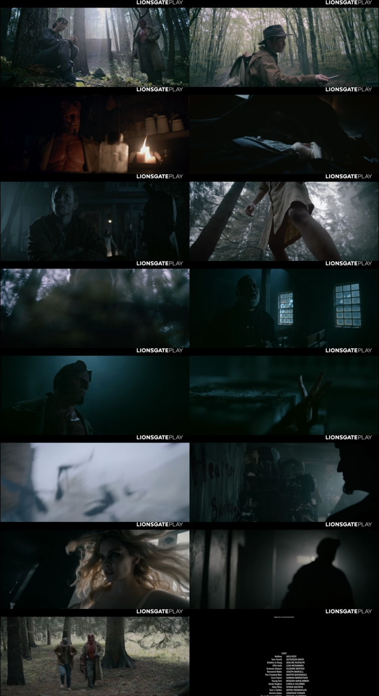 Hellboy the crooked man (2024) 1080p | 720p | 480p WEB-HDRip [Hindi (हिन्दी) + English] DD5.1 ESub Screenshots