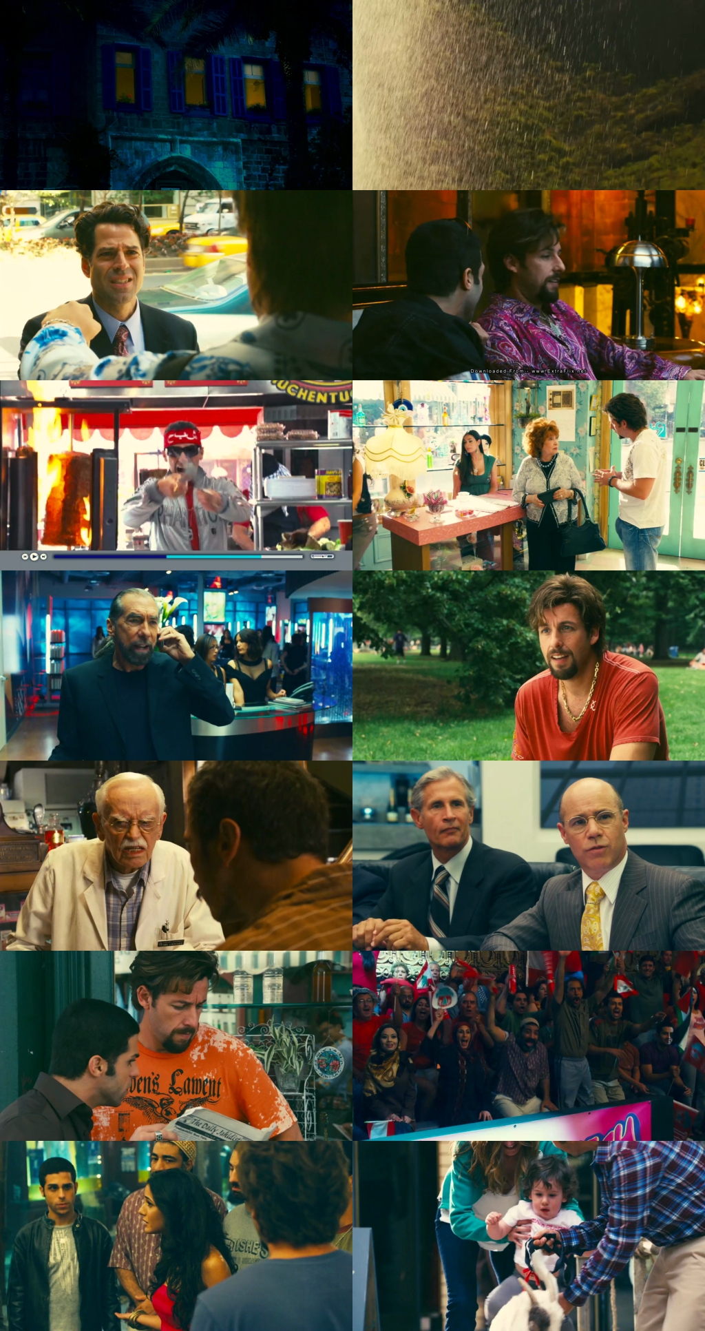 You Don’t Mess with the Zohan (2008) 1080p | 720p | 480p BluRay [Hindi (हिन्दी) + English] DD5.1 ESub Screenshots