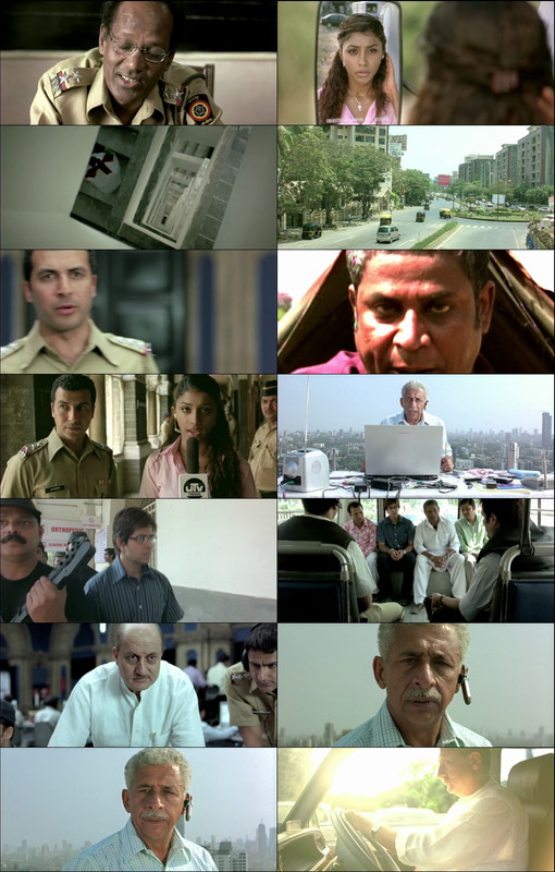 A Wednesday! (2008) 1080p | 720p | 480p BluRay [Hindi (हिन्दी)] DD5.1 ESub Screenshots