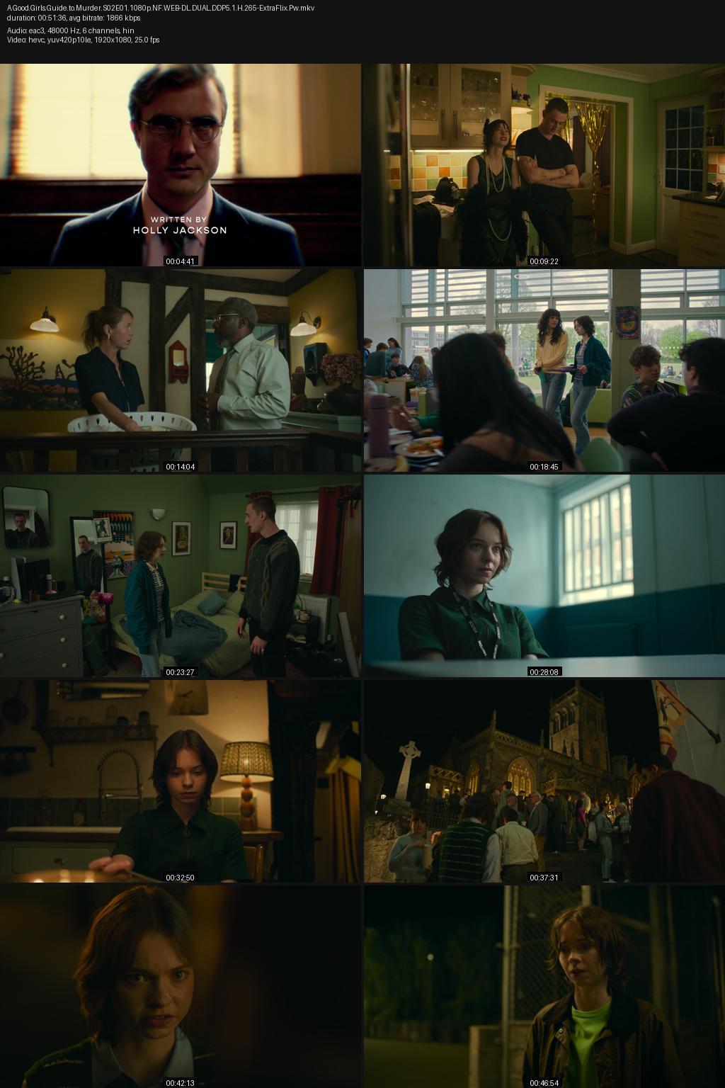 A Good Girl’s Guide to Murder Season 2 (2026) [Hindi-English] 1080p 720p 480p Netflix WEB-DL ESubs Screenshots