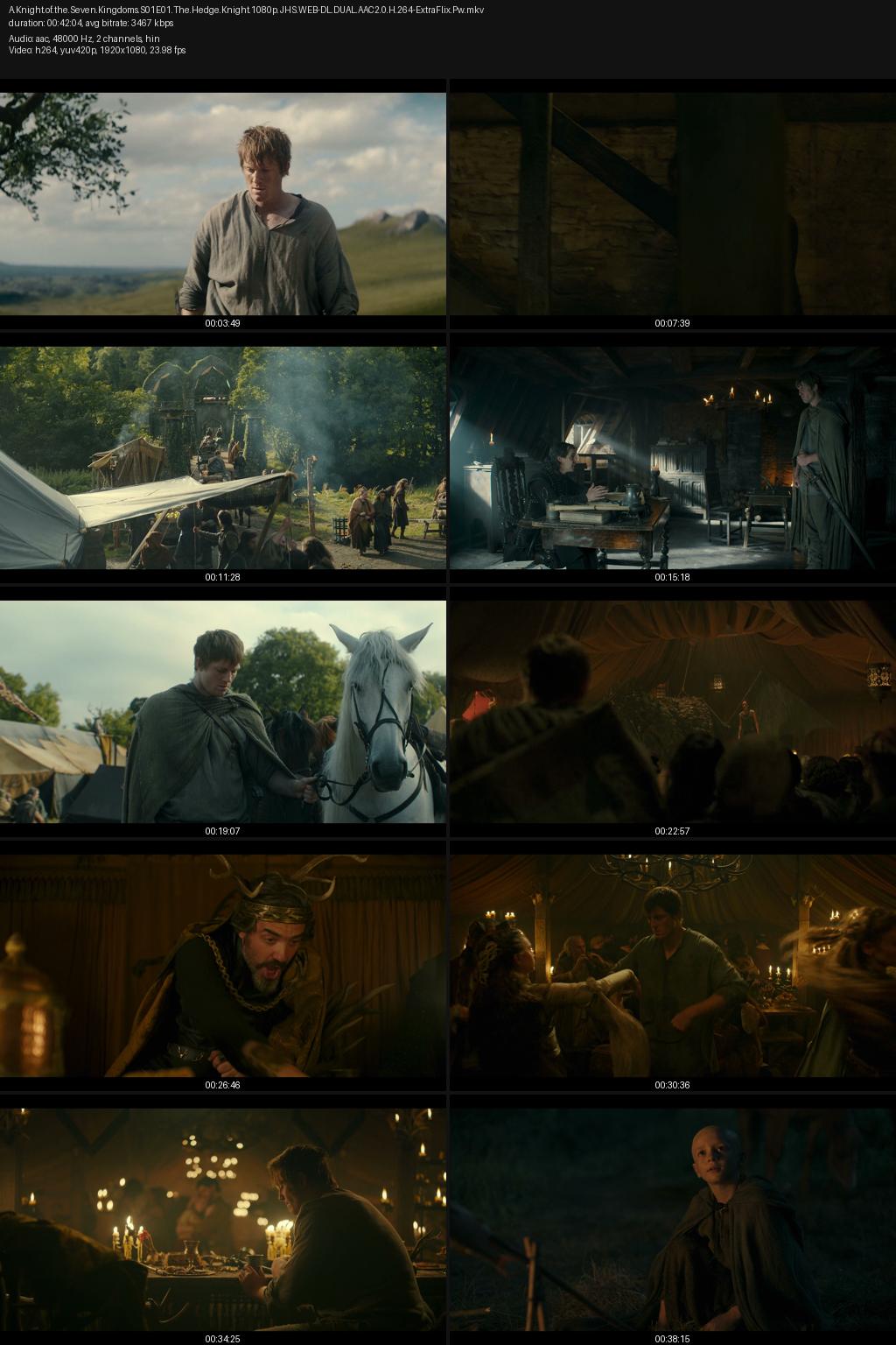 A Knight of the Seven Kingdoms Season 1 (2026) [Hindi-English] 4K 2160p 1080p 720p 480p JioHotstar WEB-DL ESub Screenshots