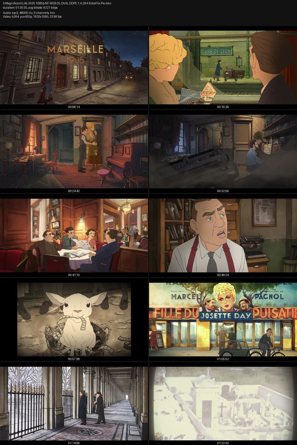 A Magnificent Life (2025) [Hindi-English] 1080p 720p 540p Netflix WEB-DL ESubs Screenshots