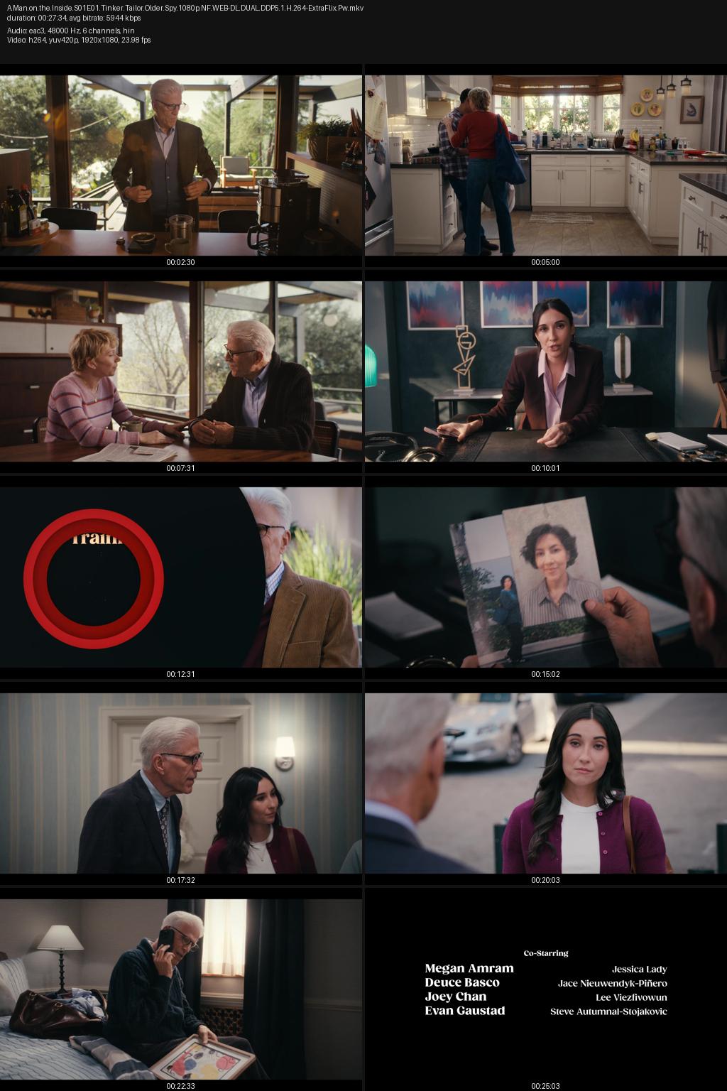 A Man on the Inside Season 1 (2024) [Hindi-English] 1080p 720p 480p Netflix WEB-DL ESubs Screenshots