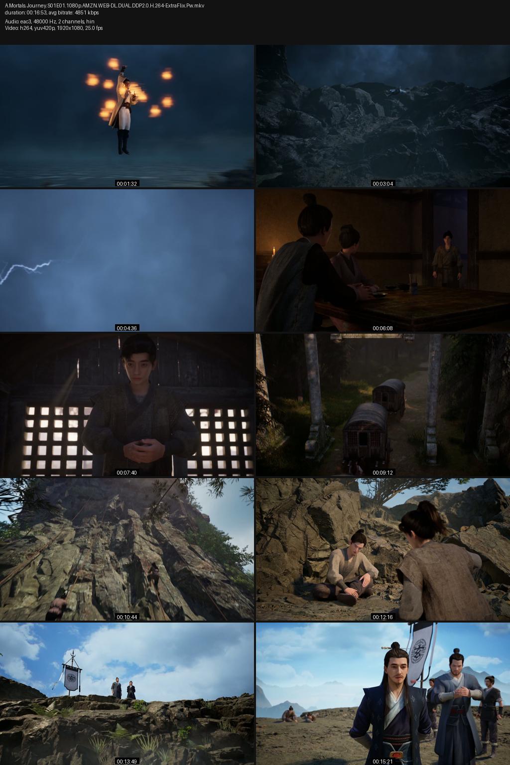 A Mortal’s Journey Season 1 (2020) [Hindi-Chinese] 1080p 720p 480p Amazon WEB-DL ESub Screenshots