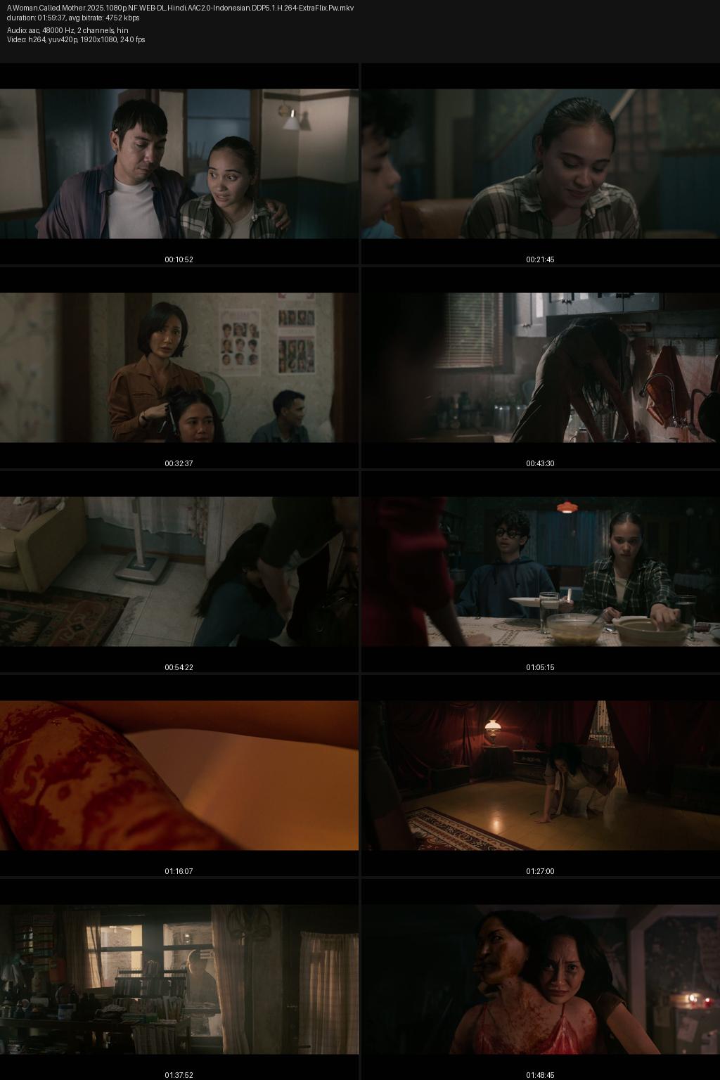 A Woman Called Mother aka Dia Bukan Ibu (2025) [Hindi-Indonsian] 1080p 720p 480p Netflix WEB-DL ESub Screenshots