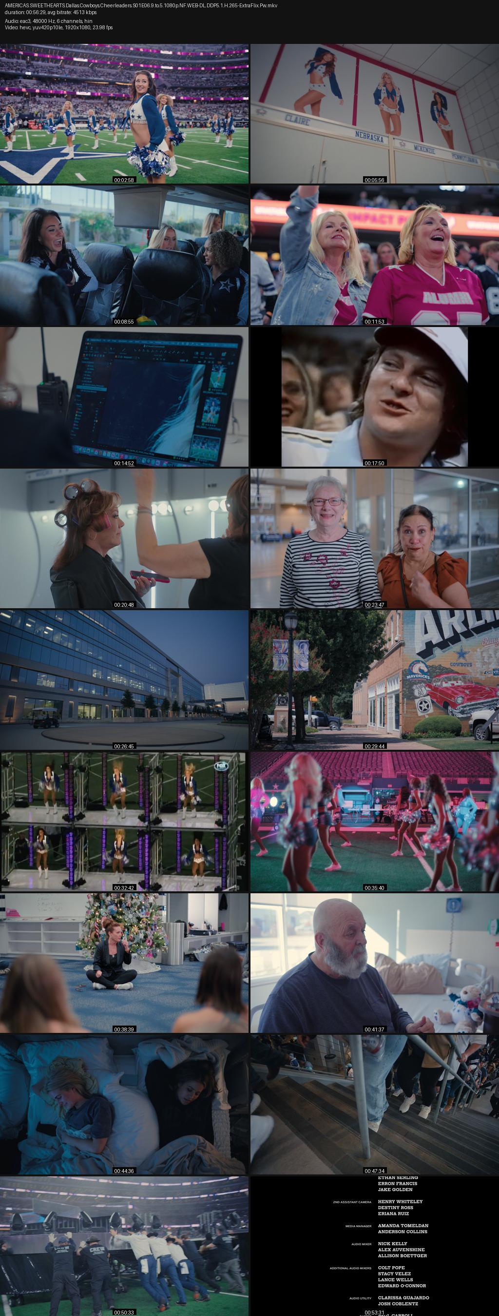 AMERICA’S SWEETHEARTS: Dallas Cowboys Cheerleaders Season 1 (2024) 1080p | 720p | 480p Netflix WEB-DL [Hindi-English] ESubs Screenshots