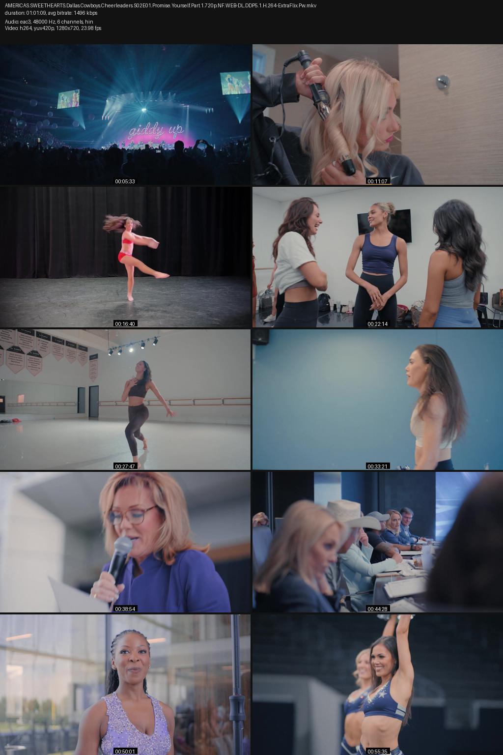AMERICA’S SWEETHEARTS: Dallas Cowboys Cheerleaders Season 2 (2025) 1080p | 720p | 480p Netflix WEB-DL [Hindi-English] ESubs Screenshots