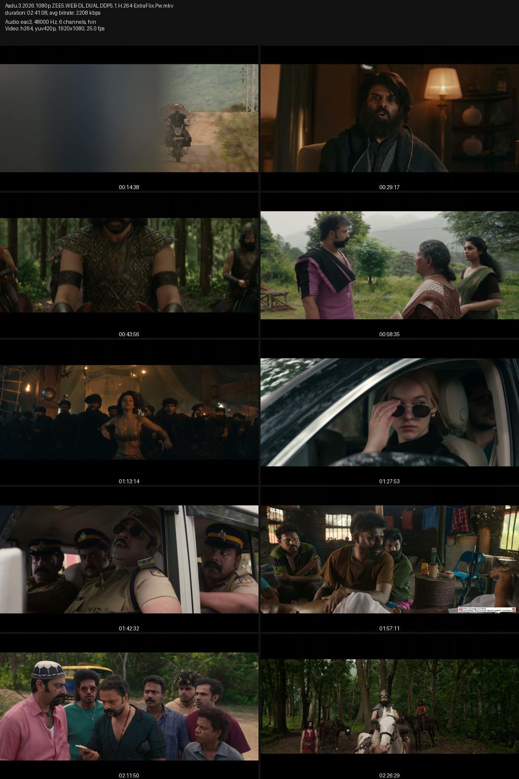 Aadu 3 (2026) [Hindi-Malayalam] 4K 2160p 1080p 720p 480p ZEE5 WEB-DL ESub Screenshots