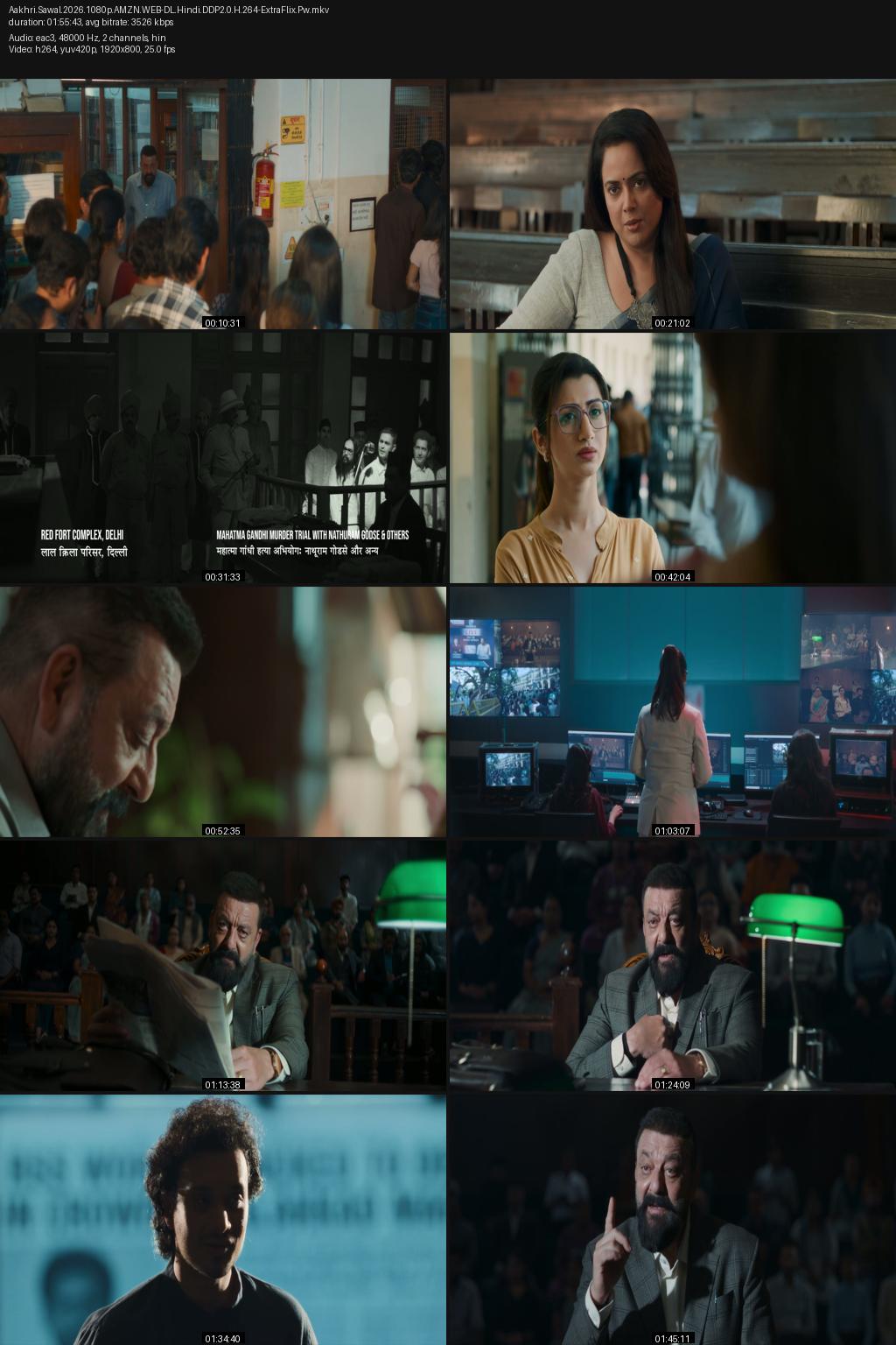 Aakhri Sawal (2026) [Hindi] 1080p 720p 480p Amazon WEB-DL ESub Screenshots