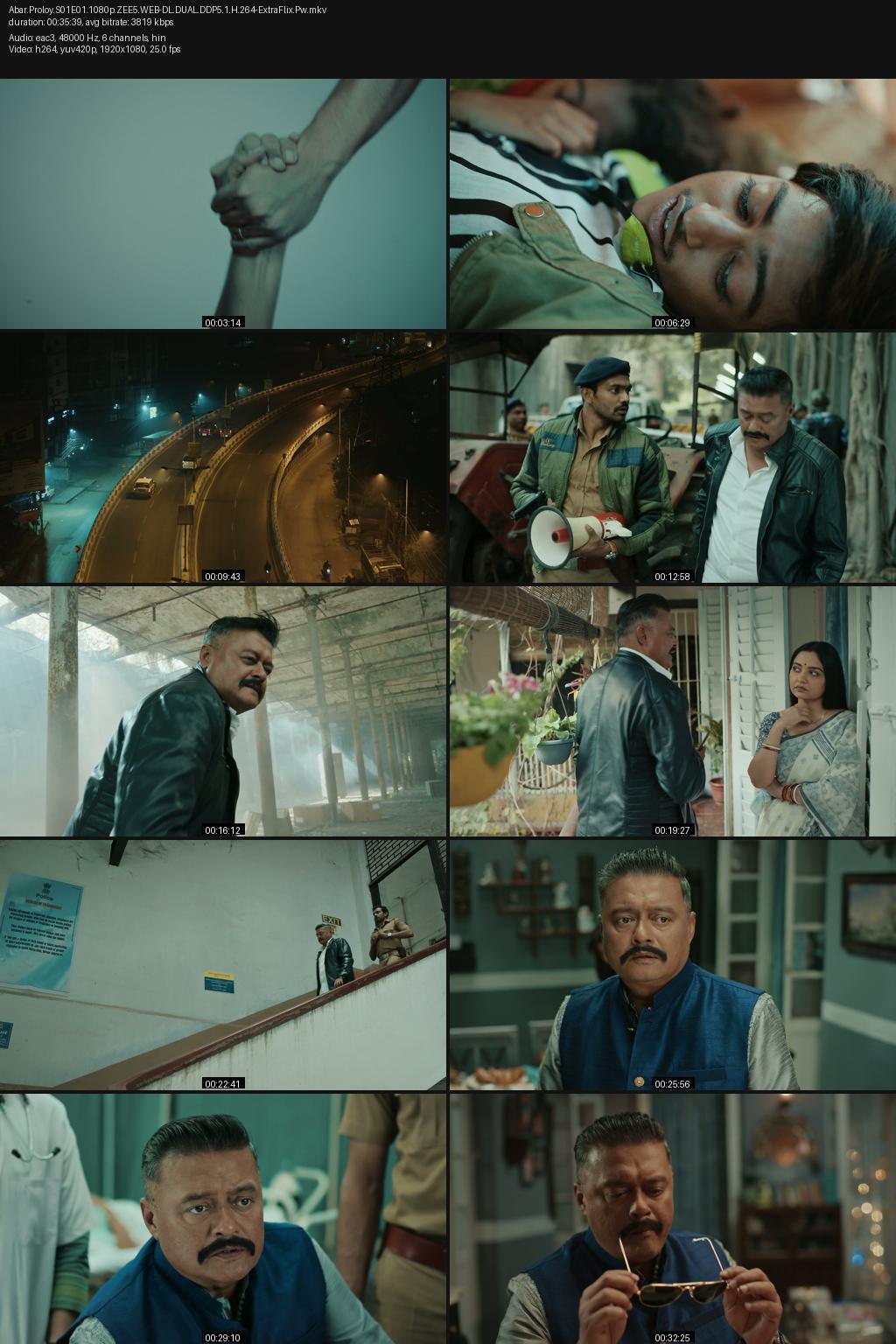 Abar Proloy Season 1 (2023) [Hindi-Bengali] 4K 2160p 1080p 720p 480p ZEE5 WEB-DL ESub Screenshots