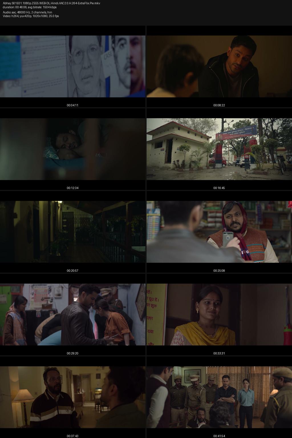 Abhay Season 1 (2019) [Hindi] 4K 2160p 1080p 720p 480p ZEE5 WEB-DL ESub Screenshots