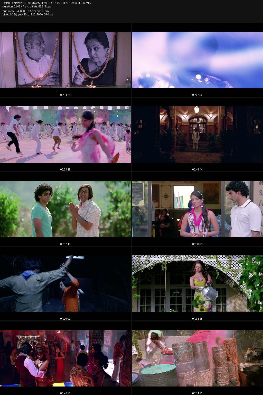 Action Replayy (2010) 1080p | 720p | 480p Amazon WEB-DL Hindi ESub Screenshots
