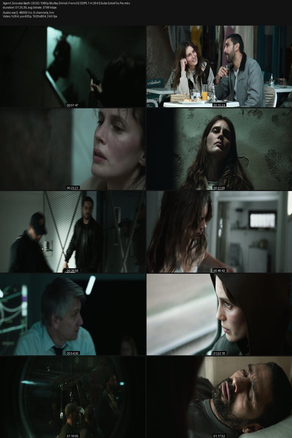 Agent Zero aka Badh (2025) [Hindi-French] 1080p 720p 480p BluRay ESubs Screenshots