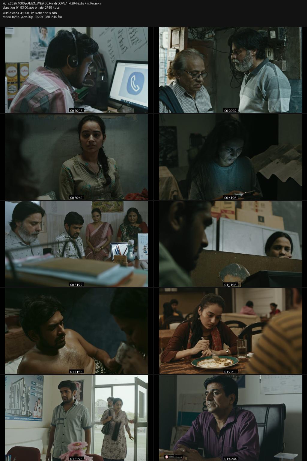 Agra (2025) [Hindi] 1080p 720p 480p Amazon WEB-DL ESub Screenshots