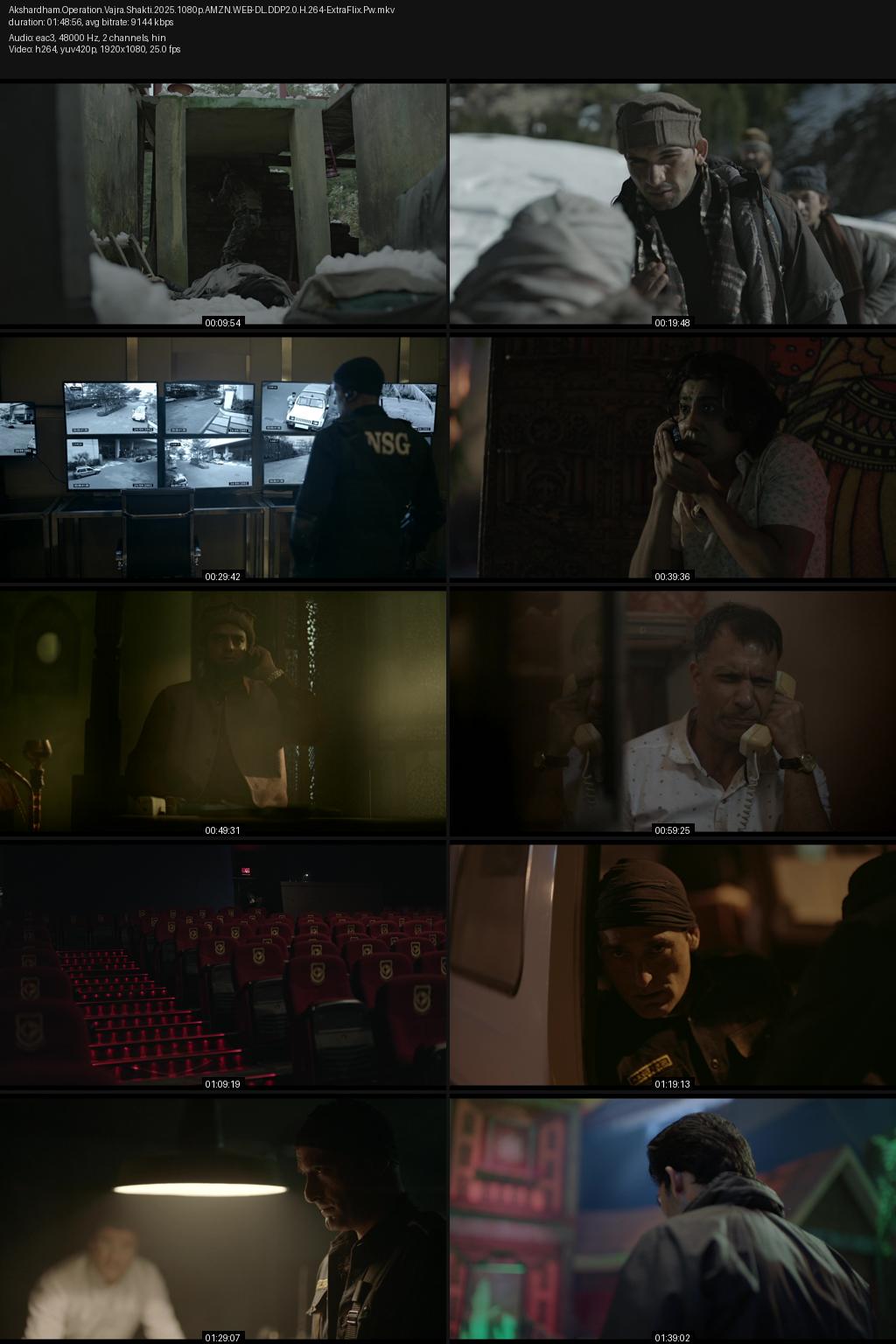 Akshardham: Operation Vajra Shakti (2025) Hindi 1080p 720p 480p Amazon WEB-DL ESub Screenshots
