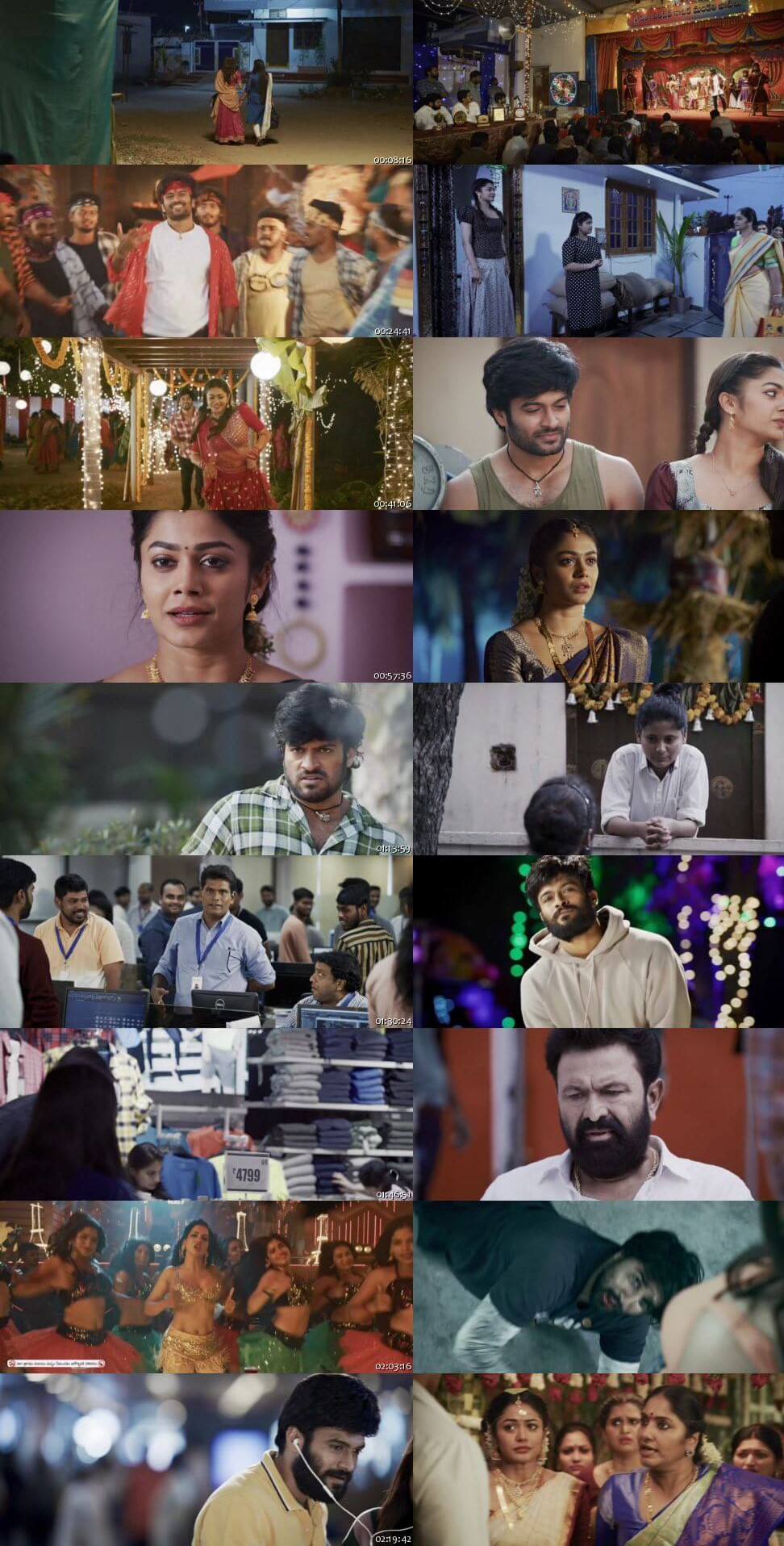 Ala Ninnu Cheri (2023) 1080p | 720p | 480p WEB-HDRip [Hindi (हिन्दी) Telugu] DD2.0 ESubs Screenshots