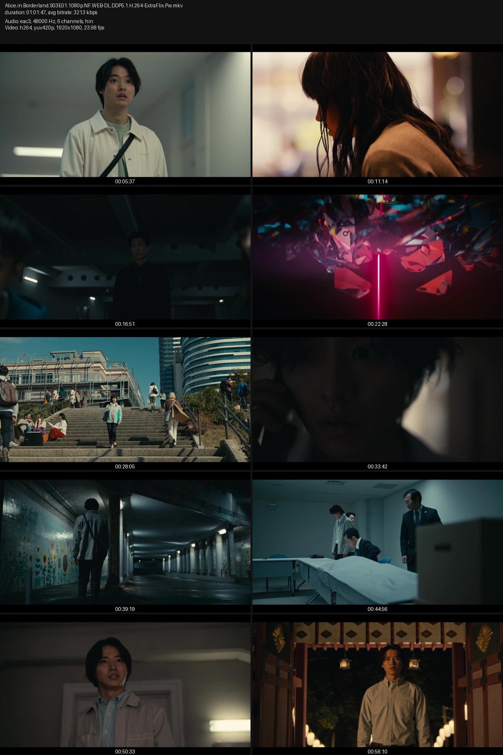 Alice in Borderland Season 3 (2025) [Hindi-Japanese] 1080p 720p 480p Netflix WEB-DL ESubs Screenshots