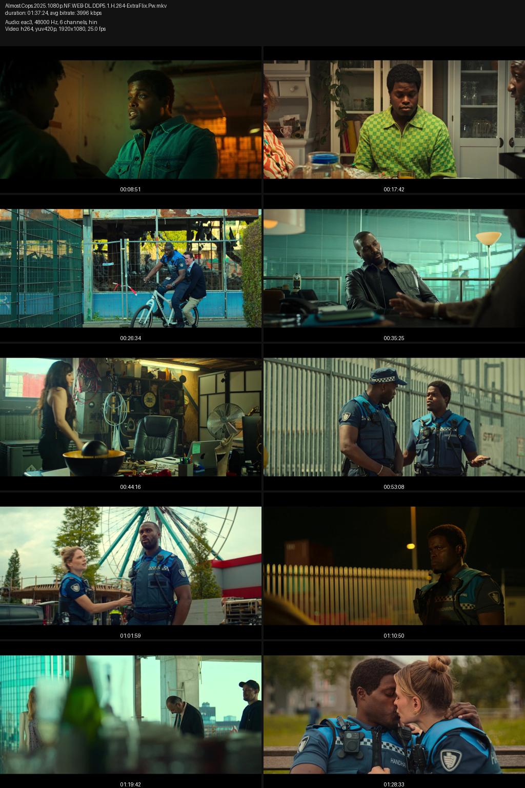 Almost Cops aka Bad Boa’s (2025) 1080p | 720p | 480p Netflix WEB-DL [Hindi-Dutch] ESubs Screenshots