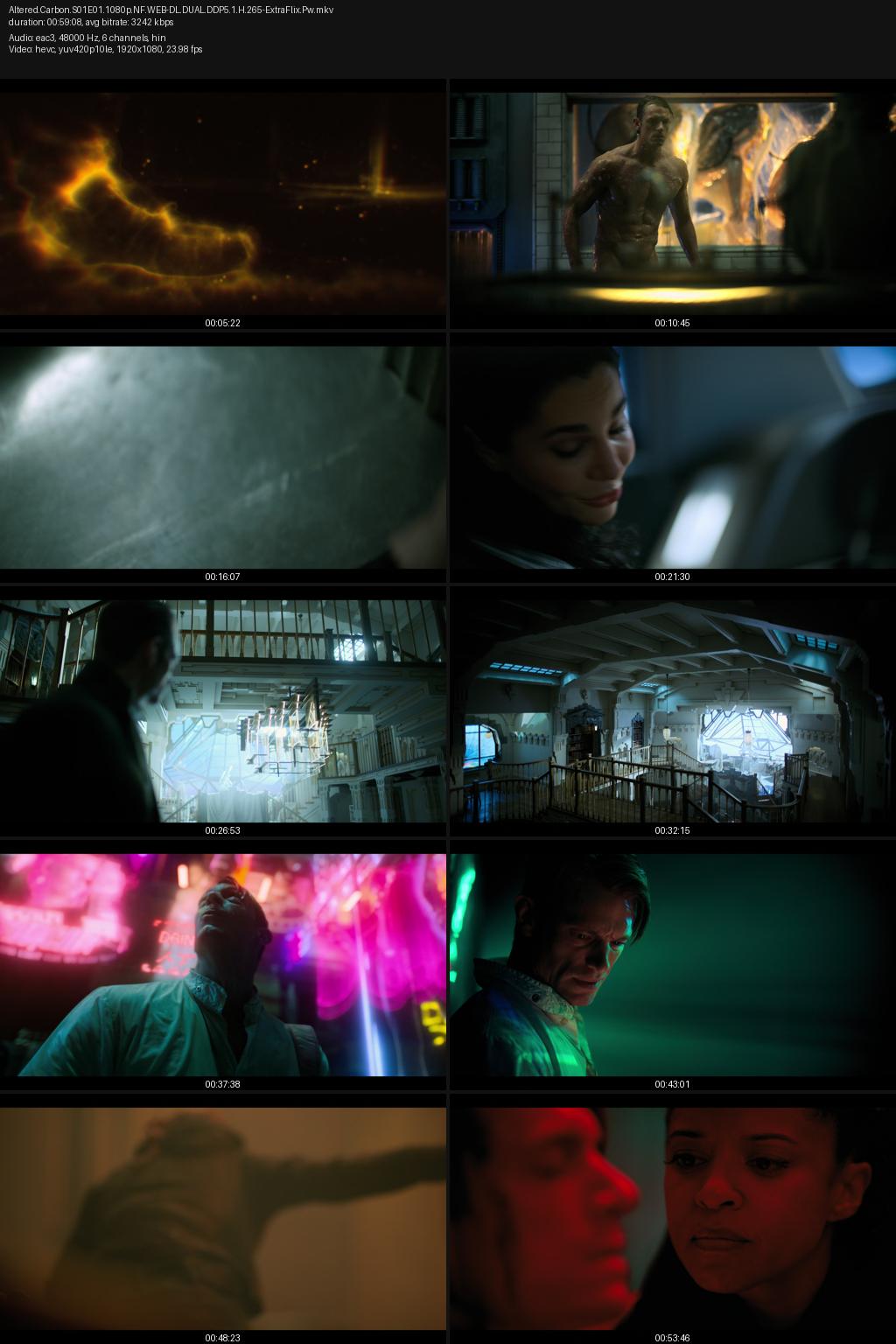 Altered Carbon Season 1 (2018) [Hindi-English] 1080p 720p 480p Netflix WEB-DL ESubs Screenshots