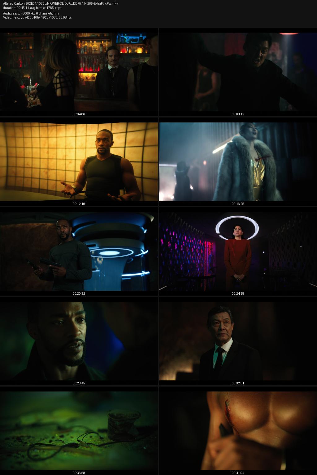 Altered Carbon Season 2 (2020) [Hindi-English] 1080p 720p 480p Netflix WEB-DL ESubs Screenshots