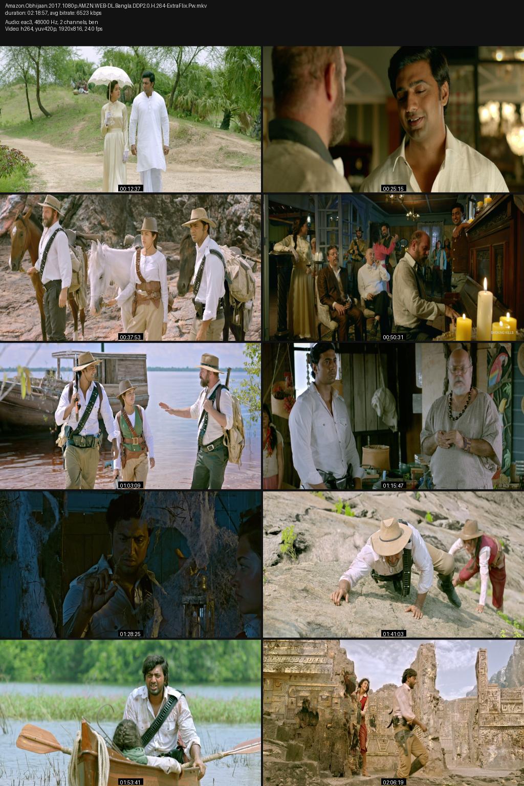 Amazon Obhijaan (2017) [Bengali] 1080p 720p 480p Amazon WEB-DL ESub Screenshots