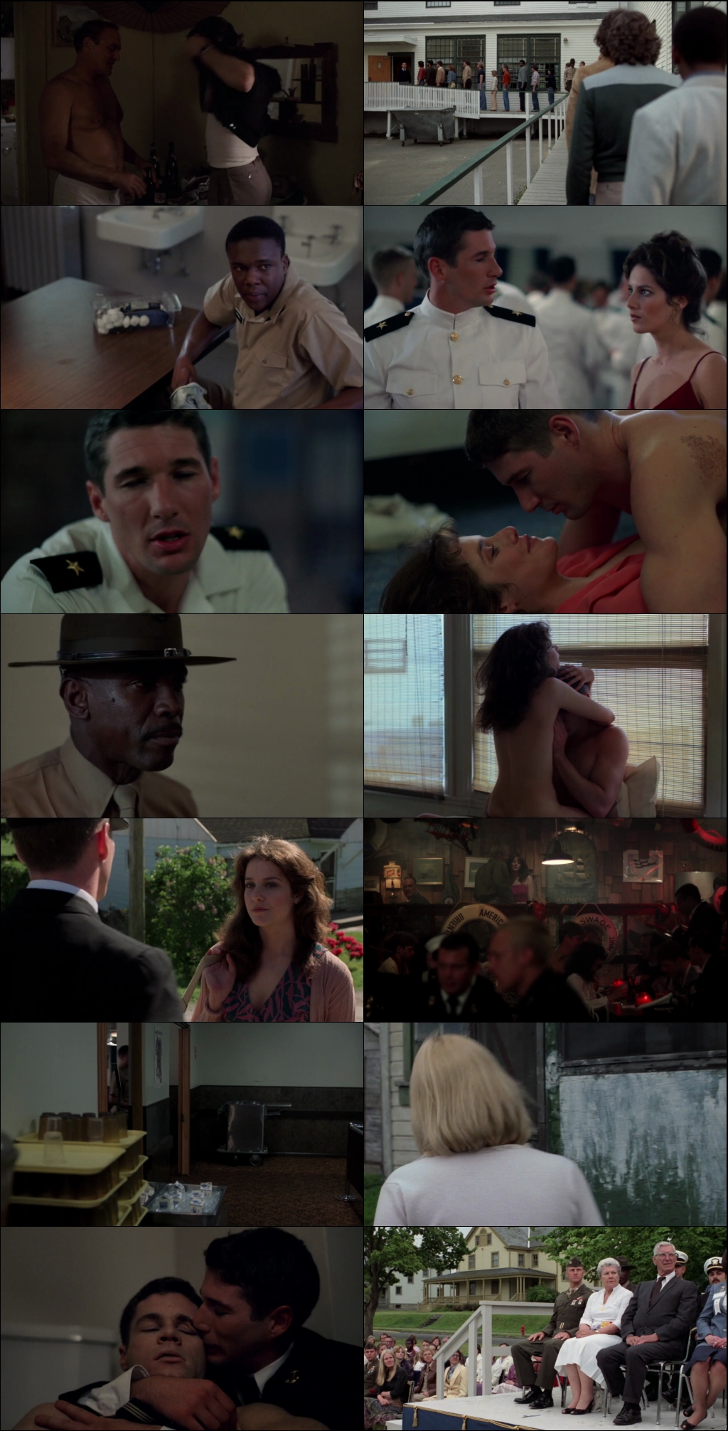 An Officer and a Gentleman (1982) 1080p | 720p | 480p BluRay [Hindi (हिन्दी) + English] DD5.1 ESub Screenshots