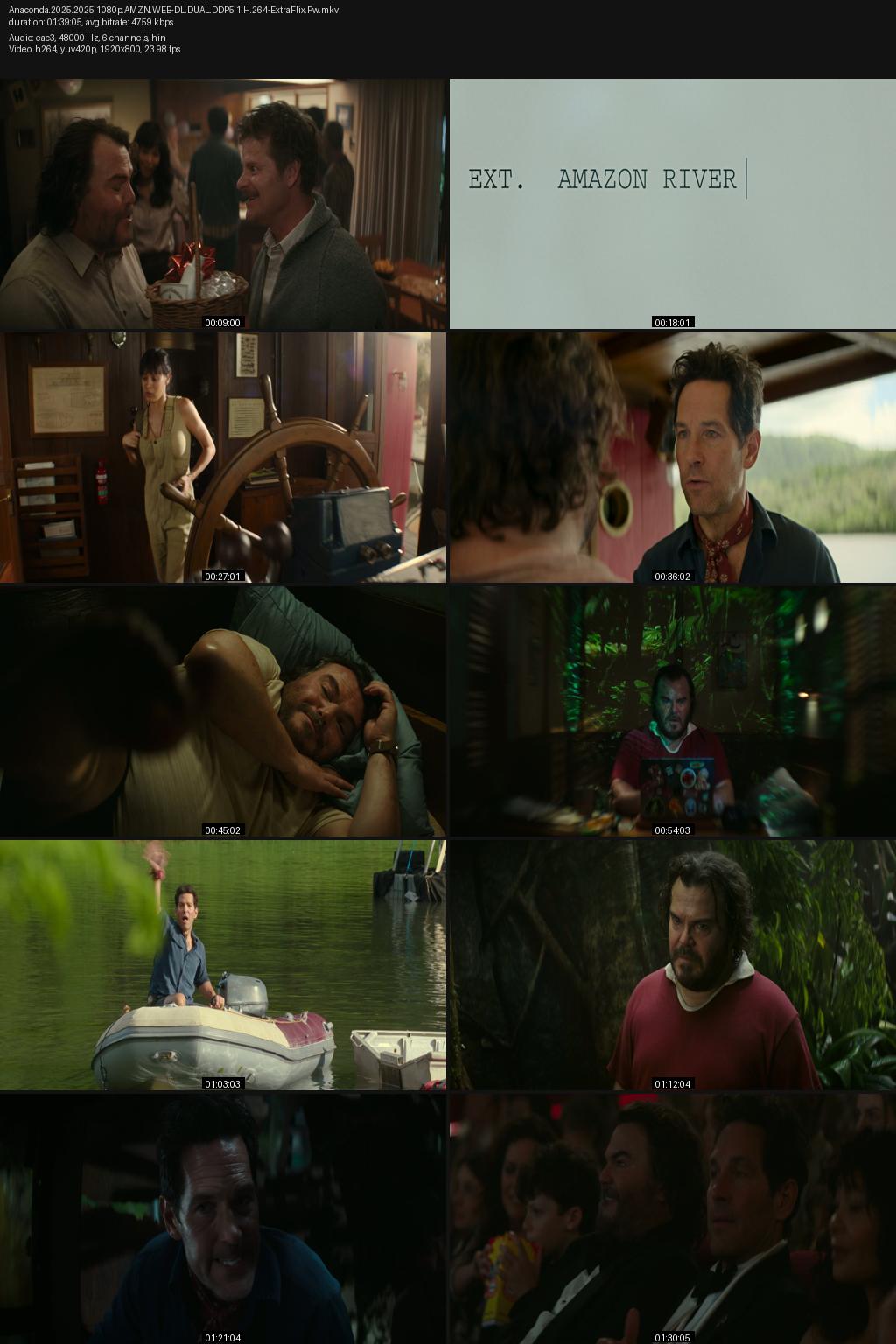 Anaconda (2025) [Hindi-English] 4K 2160p 1080p 720p 480p Amazon WEB-DL ESubs Screenshots