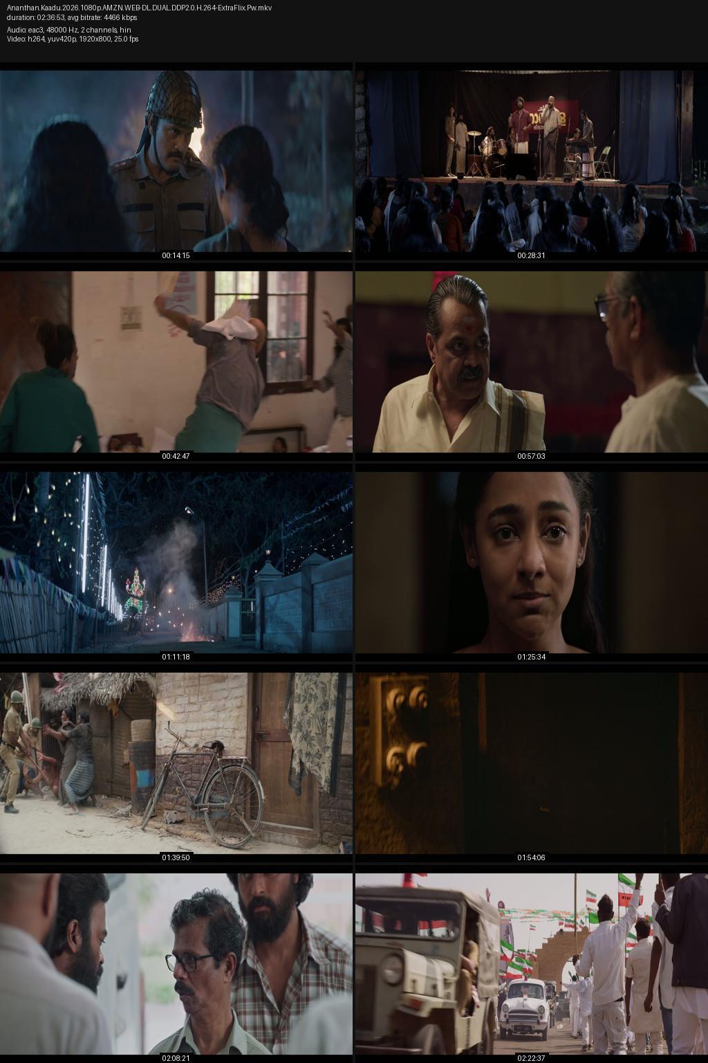 Ananthan Kaadu (2026) [Hindi-Malayalam] 1080p 720p 480p Amazon WEB-DL ESub Screenshots
